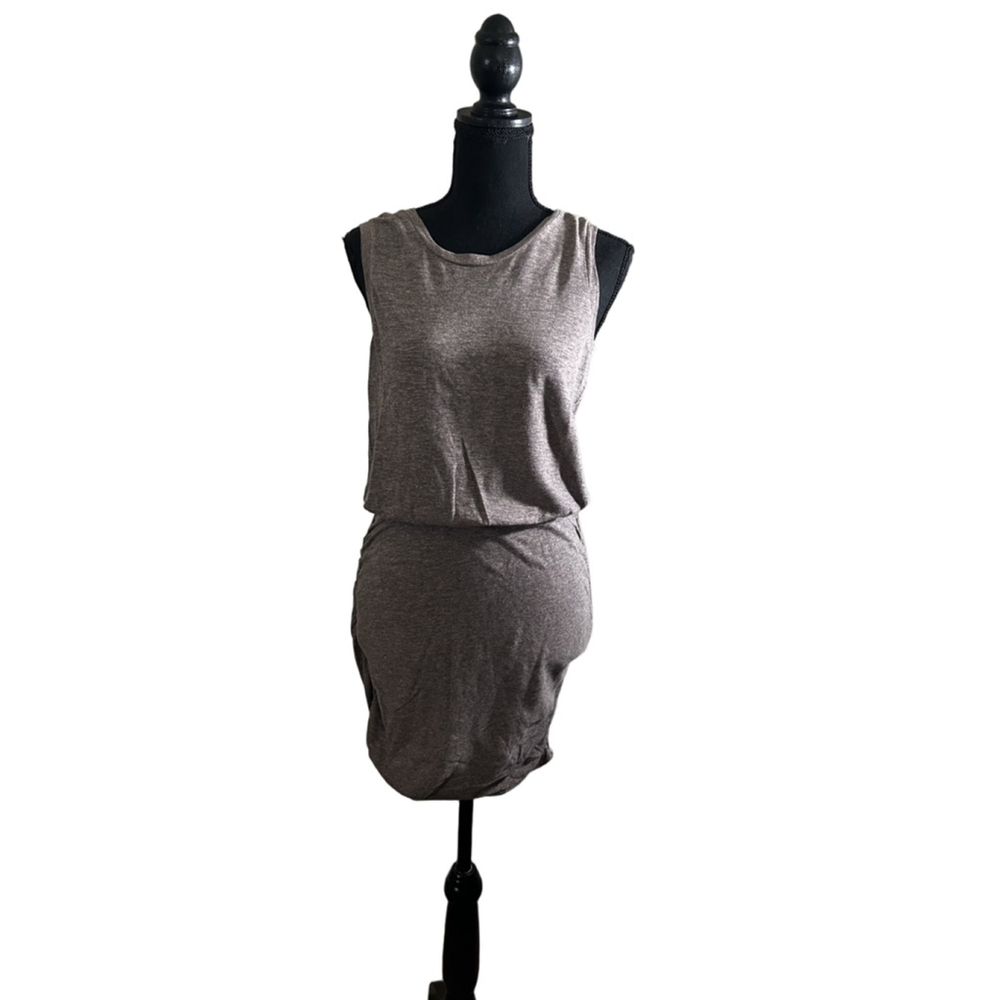 Lanston Rucked Mini Dress | Sleeveless Bodycon | Size Small